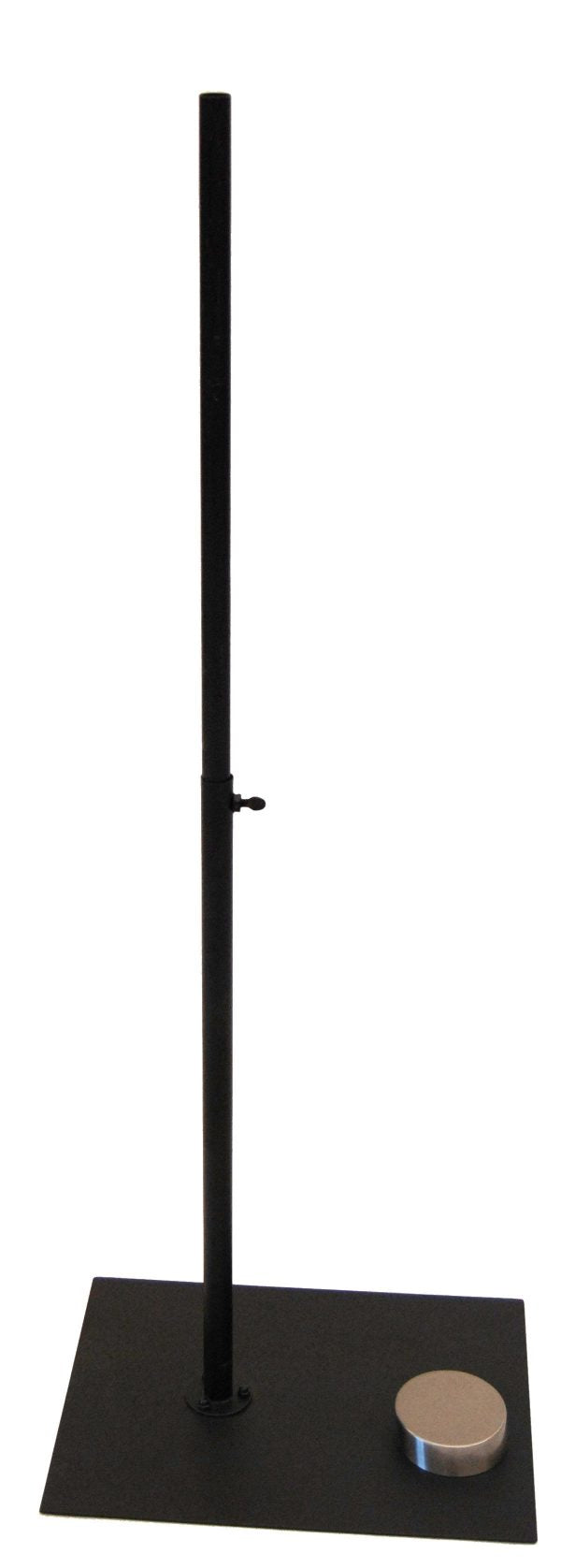 Male Hard Foam Dress Form with Arms + Metal Base