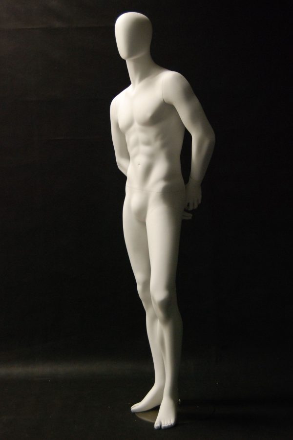 SDMD-C29W2 / Male Matte White Mannequin