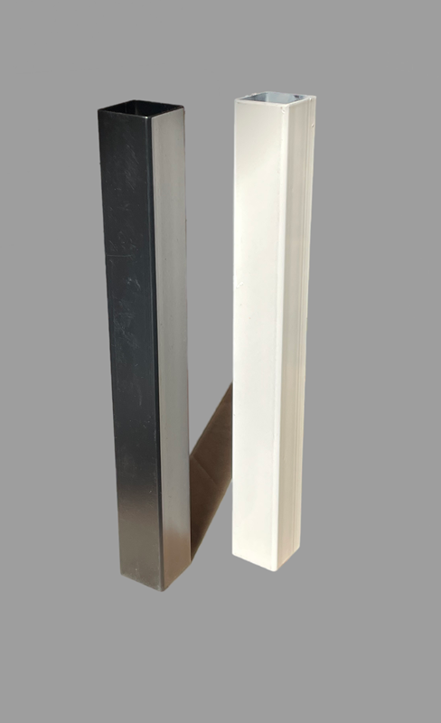 12" Extension Bar for Folding Security Gates | Black or White