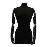 SDJF-F6/8BKARM / Mannequin de couture en mousse pour femme, tailles 6-8