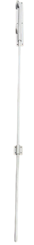 Folding Security Gate Long Shoot Bolt | Black or White