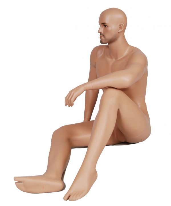 SDMZ-GLM1 / Mannequin Homme, Pose Assise.