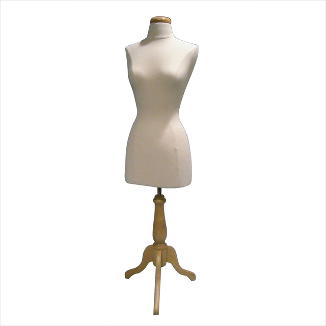 SDBFF Series Female Jersey Body Form w/ Metal or Wood Base