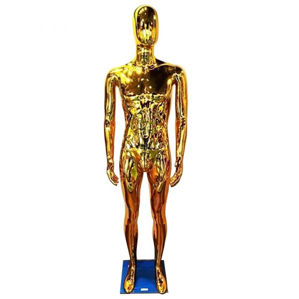 SDM03G / Mannequin homme doré