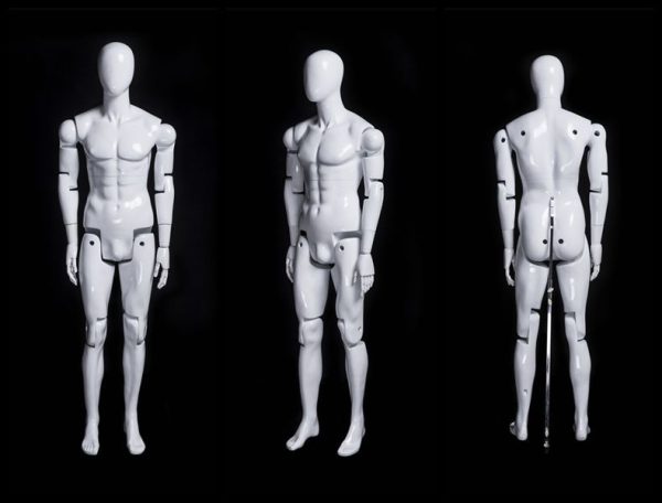 SDMZ-HM01WEG / Mannequin homme avec pièces mobiles