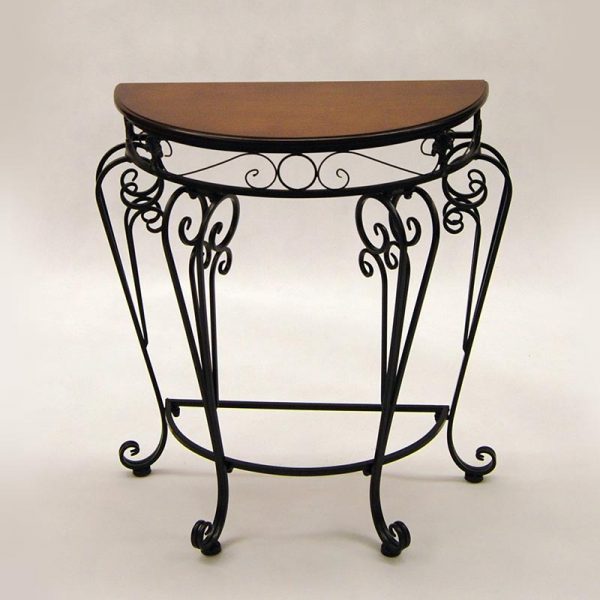 Display Table Iron Metal Base