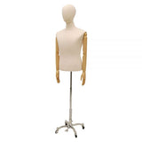 Male Hard Foam Dress Form with Arms