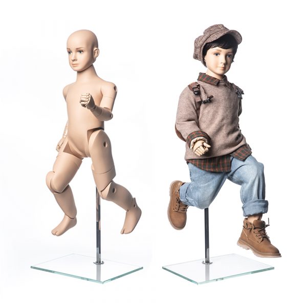 SDKM3Y / MANNEQUIN-ENFANT-3ANS/RÉALISTE AVEC MAQUILLAGE