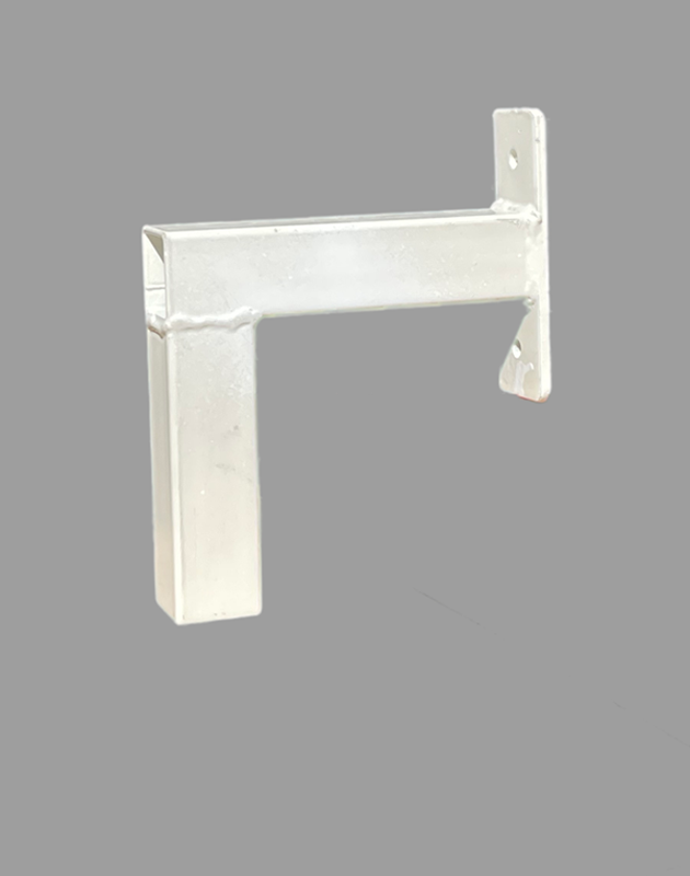 L-Bracket for Folding Security Gates | Black or White