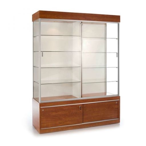 SDM885-CH/ Vitrine murale pour trophées en cerisier – Vente !!!