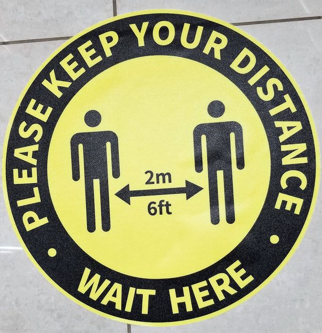 FLOOR DECAL - STICKERS