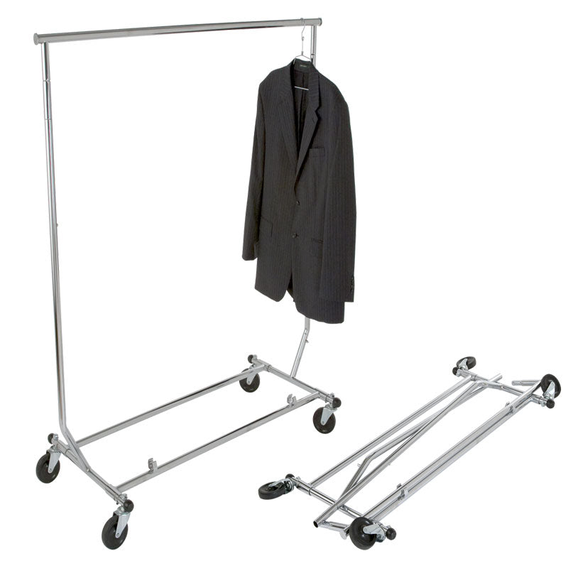 Salesman Racks RCS1/2 – Heavy Duty Salesman Collapsible Clothes Rack – Supreme Display ...
