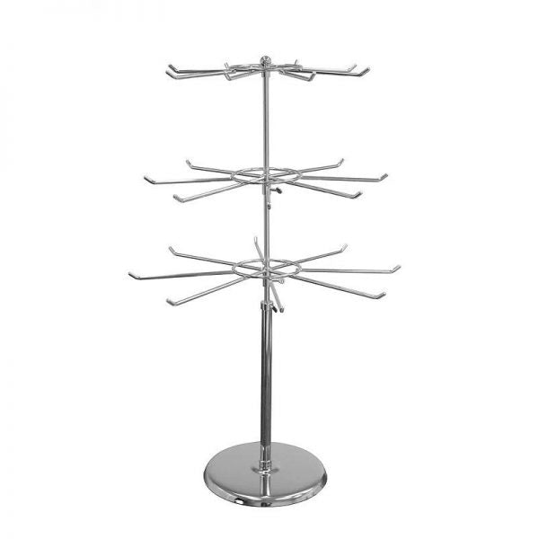 Étagère de comptoir rotative à 3 niveaux