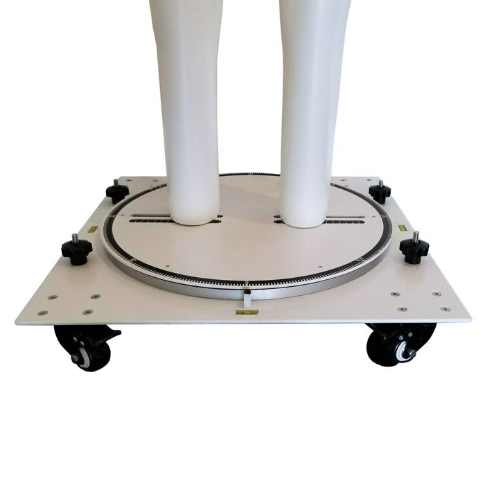 SDBS-HIGHEND - Rotating Wheelbase Base for Ghost Mannequin.