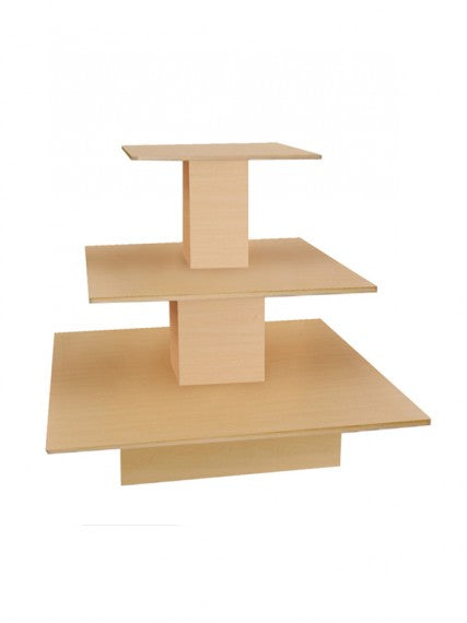 3-Tier Display Table – Square