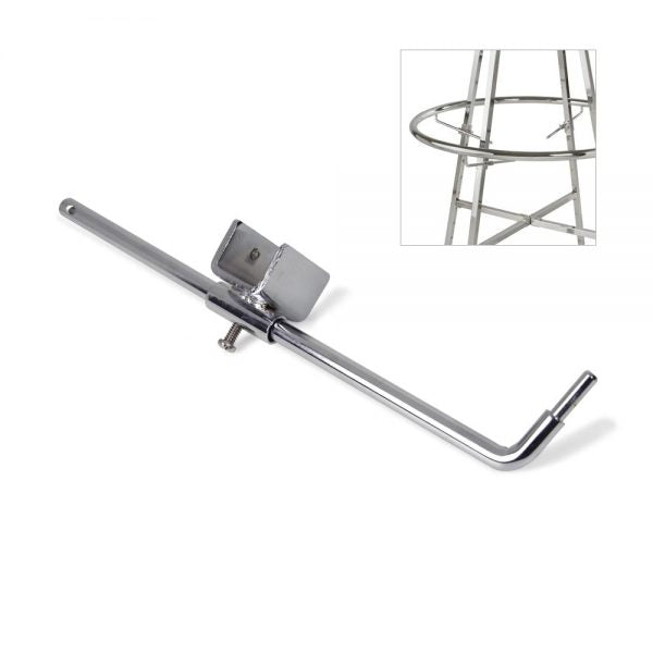 Set of 4 Adjustable Clamps for Double Hanging Rack