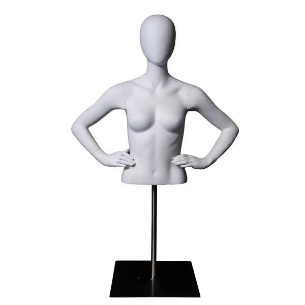 Torse féminin tête d'œuf de table SDMD-EGTFBA