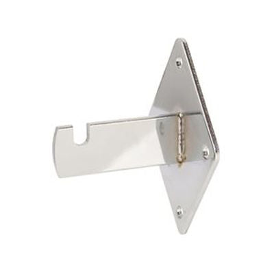 Wallmount Bracket for Gridwall / Chrome
