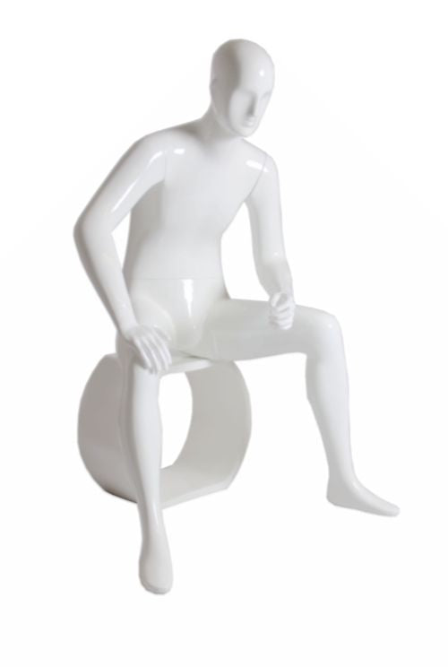 SDMD-XDM06 / Mannequin homme assis abstrait