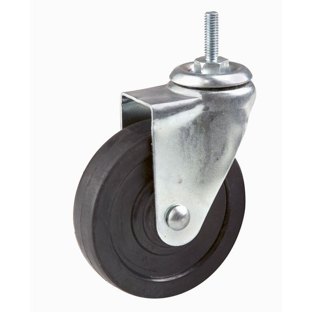 4" Industrial Rubber Caster