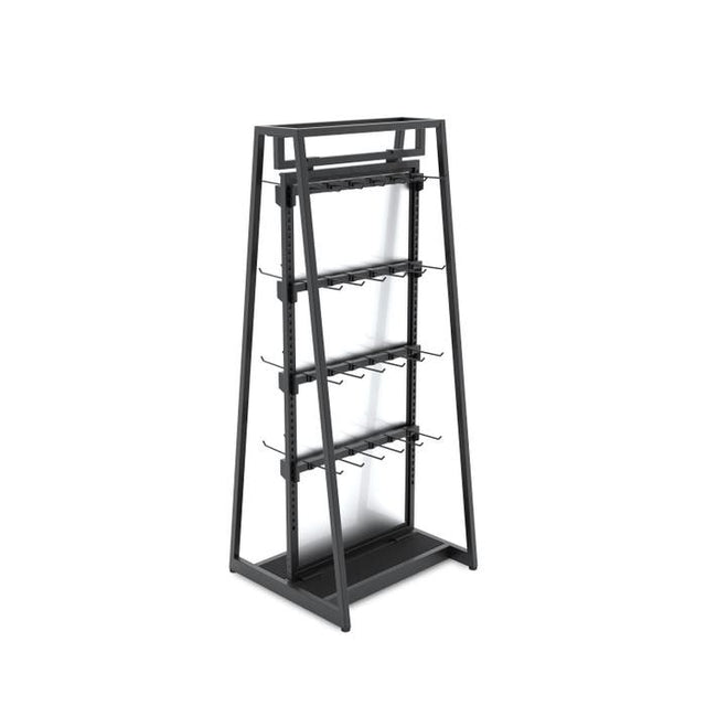 Aspect 24" Floor Merchandiser with Display Hooks - Kit 4