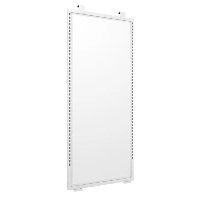 Présentoir de vente au détail Aspect 24" à panneau central large avec montants à fentes 