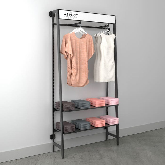 Aspect Outrigger Upright Pair for Retail Display - 96"H