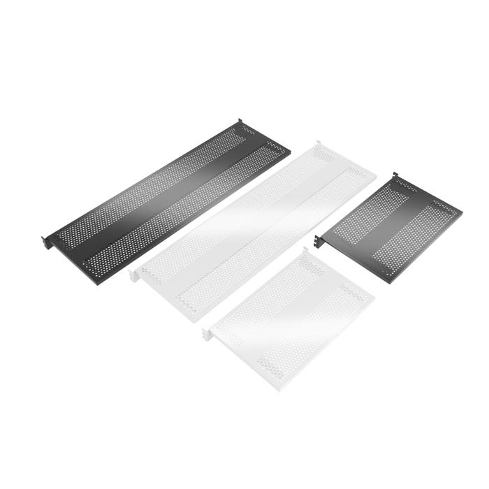 Aspect Perforated Metal Shelves
