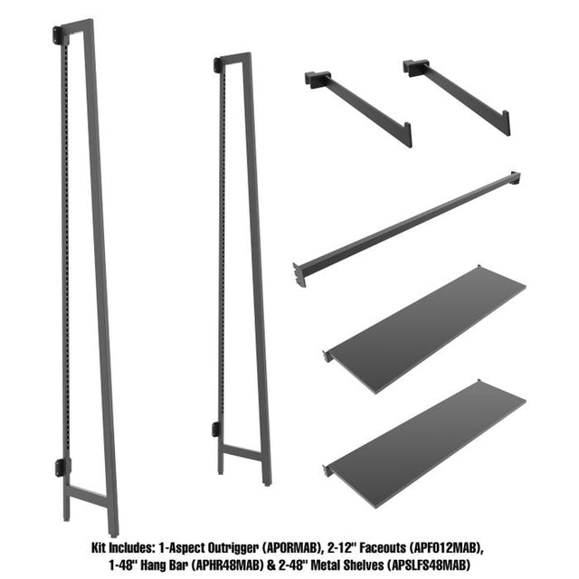 Aspect Outrigger Kit 2 - with Faceouts and Shelves