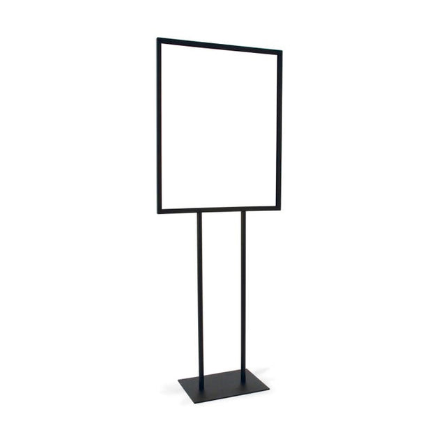 22" X 28" Bulletin Sign Holder With Flat Base