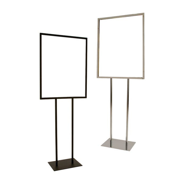 22" X 28" Bulletin Sign Holder With Flat Base