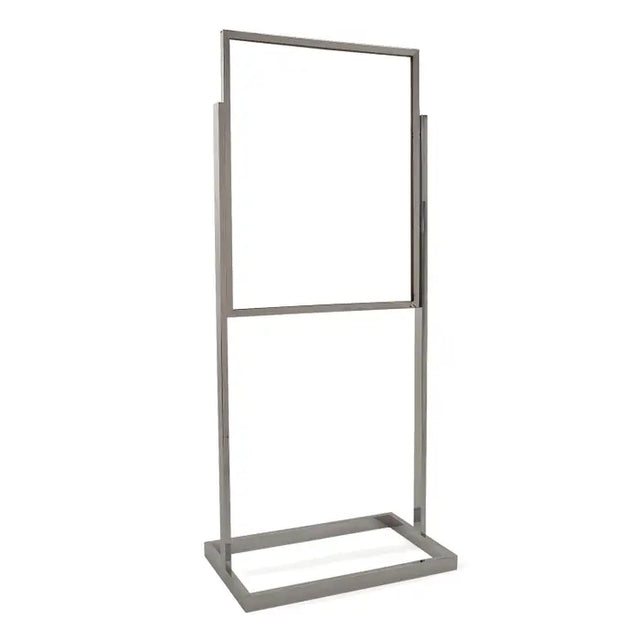 22” X 28” Single Bulletin Sign Holder With Rectangular Tubing Base