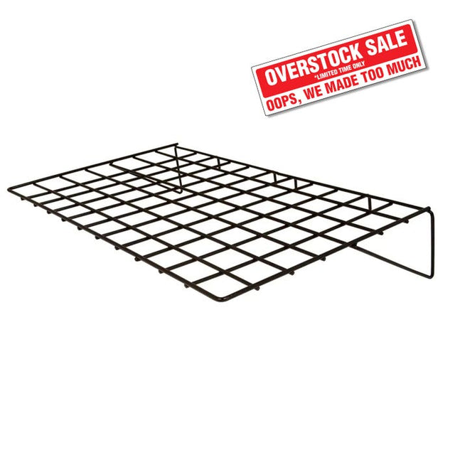 14"D X 23-1/2"L Straight Shelf for Grid Panels