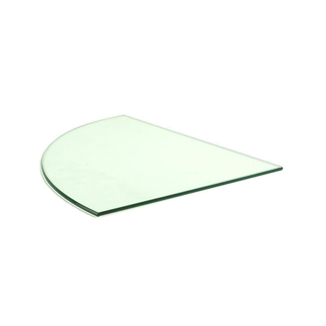 Tempered Quarter Round Glass for Cubbie Displays