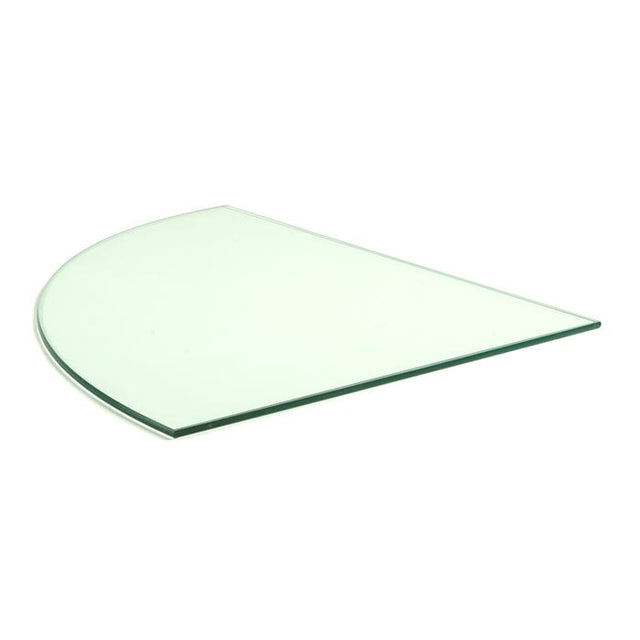 Tempered Quarter Round Glass for Cubbie Displays