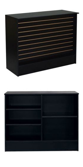SDWD5/ Slatwall Front Cash Wrap Counter