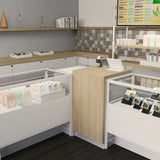 Deluxe 24" Cash Wrap Retail Counters