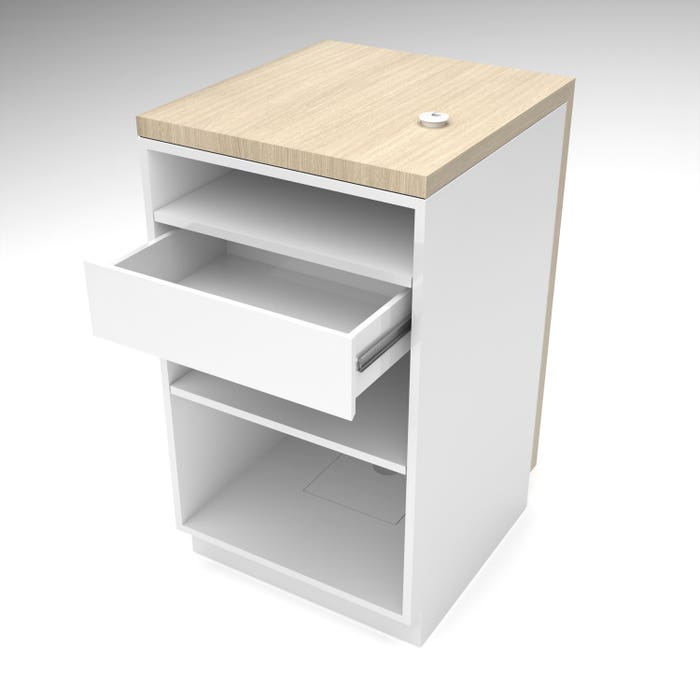 Deluxe 24" Cash Wrap Retail Counters