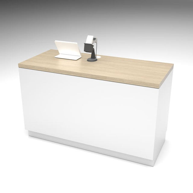 Deluxe Cash Wrap Retail Counters - 55" Wide