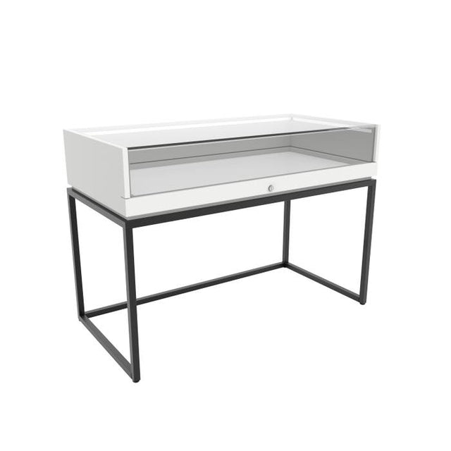 Deluxe Retail Display Case With Open Base