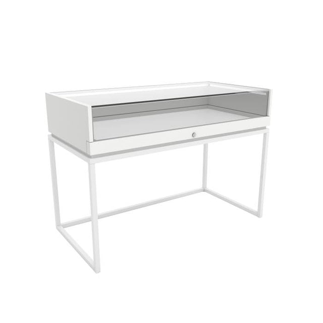 Deluxe Retail Display Case With Open Base