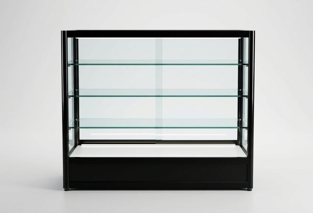 SDALU4CH – Vitrine en verre et aluminium