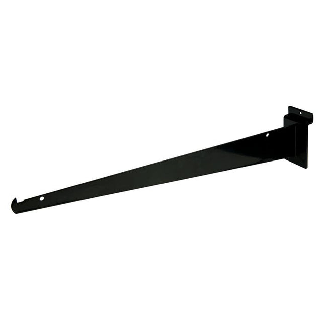 Shelf Brackets for Slatwall - Black