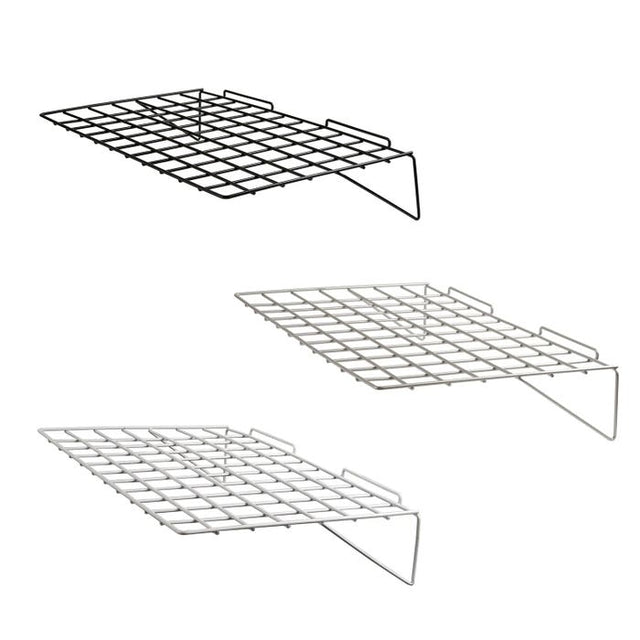 23-3/8"W X 14"L Straight Wire Shelf for Slatwall