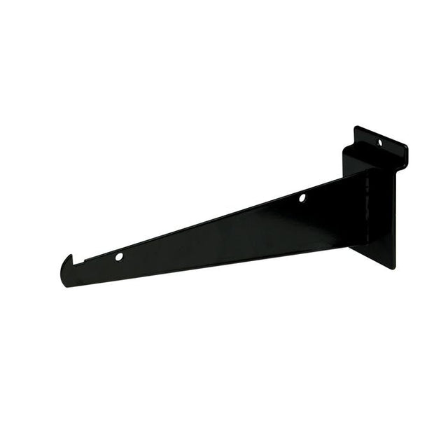 Shelf Brackets for Slatwall - Black