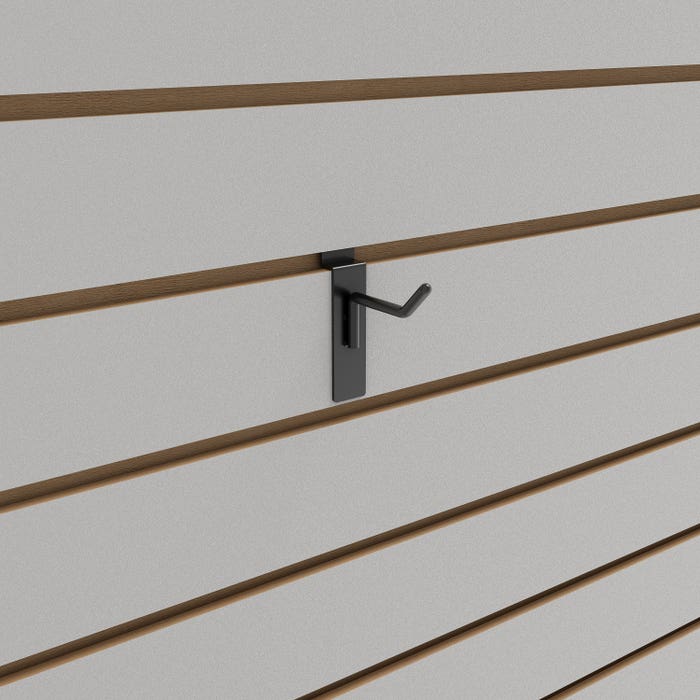 Slatwall Hook - Black