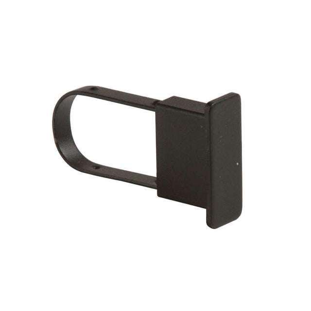 Extended End Cap for Rectangular Tubing Hangrail