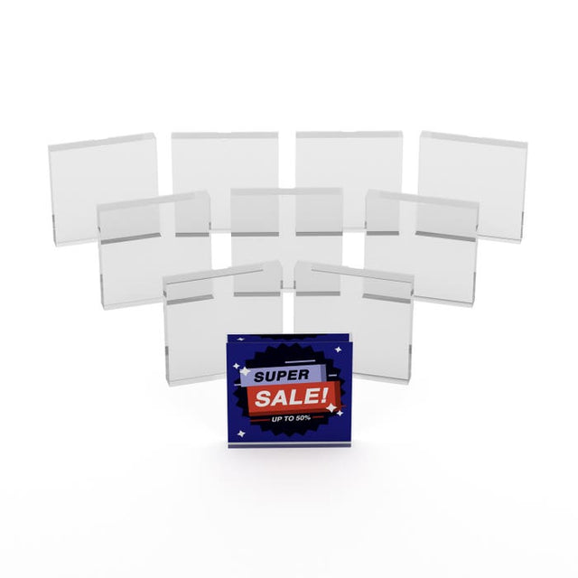 Acrylic Shelf Talker - Card Holder