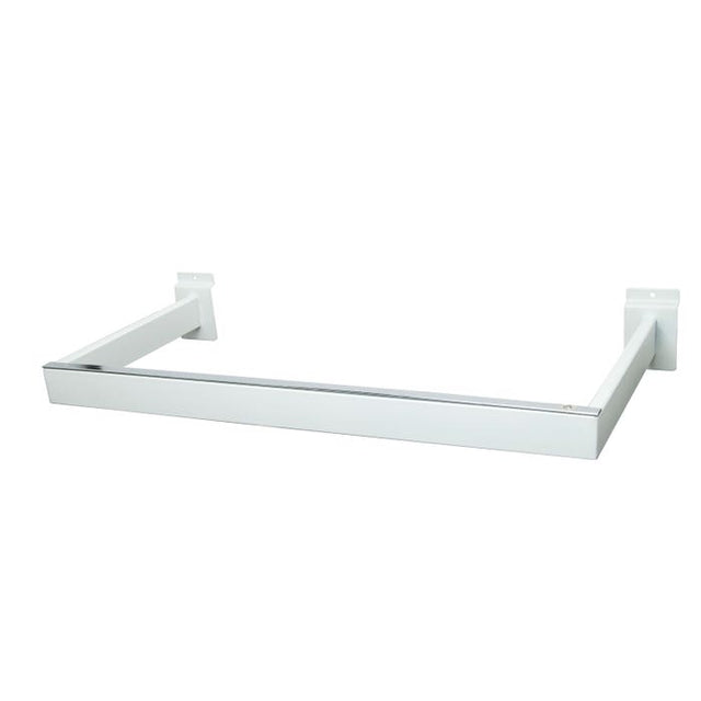 U-shaped Rectangular Tubing Hangrail for Slatwall