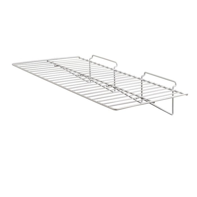 24"W X 12"L Straight Wire Shelf for Slatwall